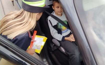 На Кобринщине проводится областная профилактическая акция «Пристегните самое дорогое!»
