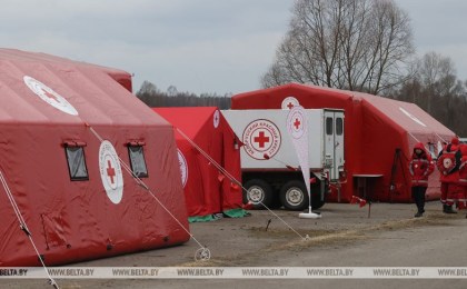 Еще один мобильный пункт помощи украинским беженцам откроется в Гомельском районе