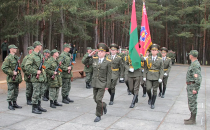 Торжественная церемония принятия присяги подразделения войск территориальной обороны 22 мая 2022 года состоялась на  Дивинщине