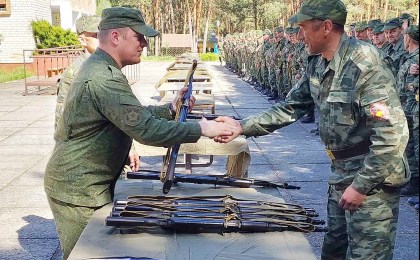 Территориальные войска на Кобринщине: к защите Родины - готовы!