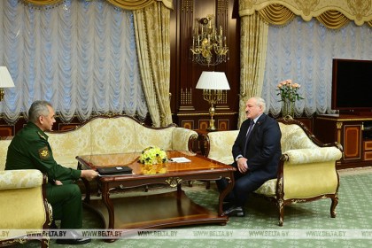 Лукашенко на встрече с Шойгу: ни вы, ни мы войны не хотели и не хотим