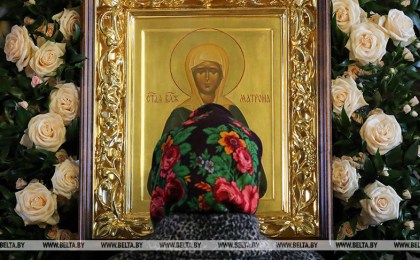 Мощи святой Матроны Московской доставили для поклонения в Пинскую епархию