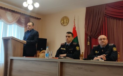 Предупреждён – значит, вооружён: сотрудники УВД Брестского облисполкома встретились с коллективом ОАО «Кобринский маслодельно-сыродельный завод»