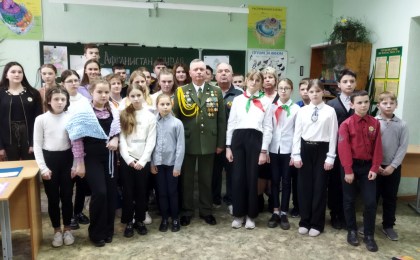 Урок-реквием прошел в «Залесской средней школе Кобринского района»