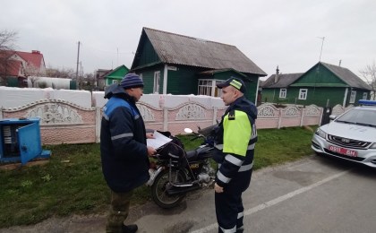 Госавтоинспекторы Кобринщины провели профилактические акции