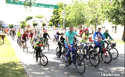 В Кобрине прошёл велофестиваль «Viva Rovar-2023»