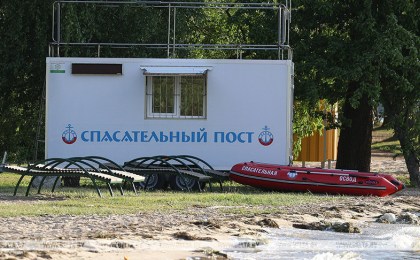 Четверых малолетних детей спасли на озере в Кобринском районе