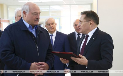 Лукашенко посетил БелАЭС