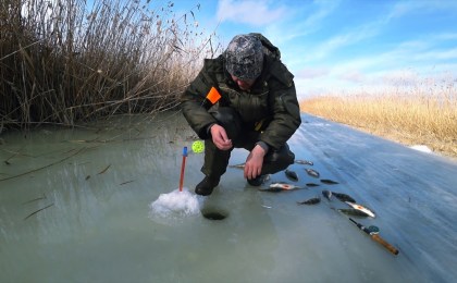 Кобринский ОСВОД предупреждает: лёд на водоёмах таит опасность