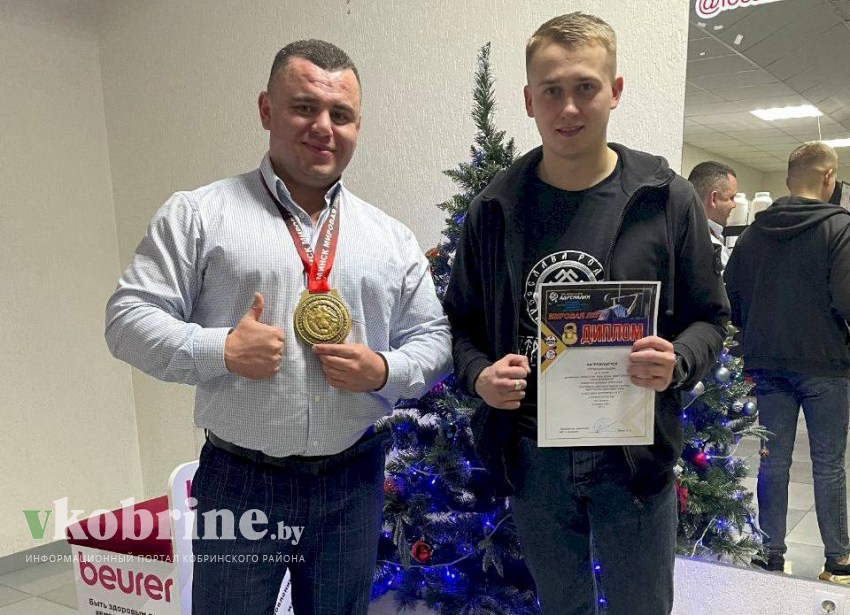 Вадим Корженевич стал серебряным призером на фестивале силовых видов спорта в Минске