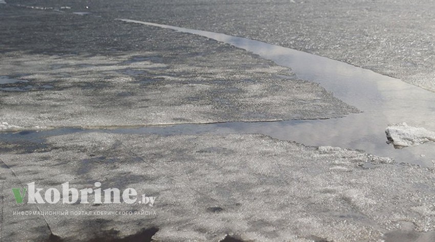 ОСВОД предупреждает об опасности выхода на непрочный лед в Брестской области
