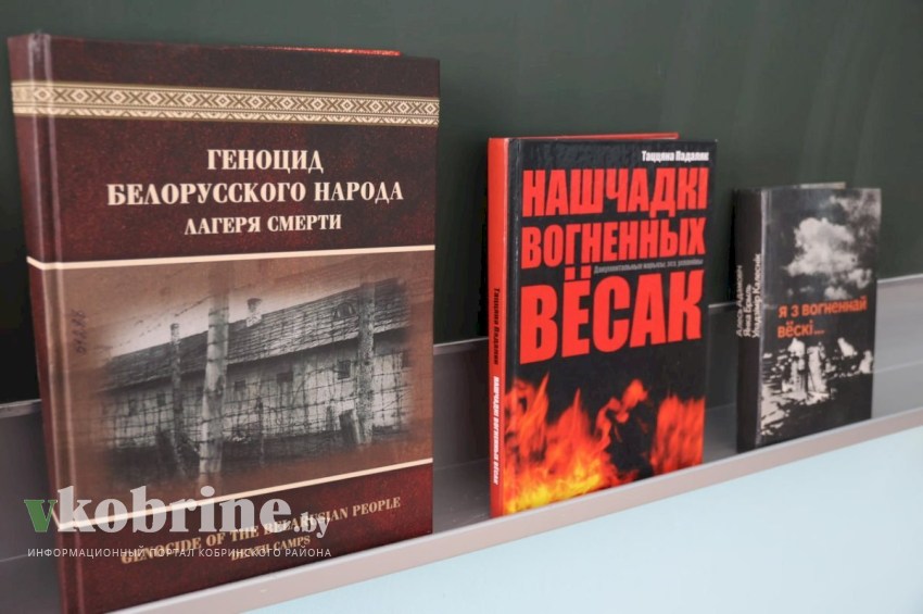 Единый урок, посвящённый 80-летию трагедии в белорусской деревне «Ола - сестра Хатыни», 12 января прошёл на базе ГУО «Средняя школа N2 г. Кобрина»