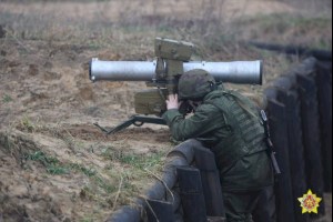 Гвардейцы 11-й мехбригады на базе Кобринского укрепрайона отработали ведение обороны