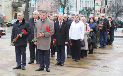 Кобринщина отметила День защитников Отечества и Вооружённых Сил Республики Беларусь