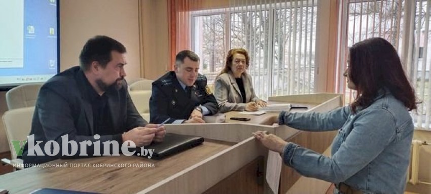 В Кобрине 29 февраля прошёл профсоюзный правовой приём граждан