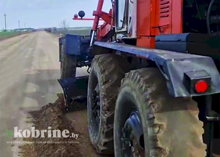 Ремонт дорог в Кобринском районе: где и когда?