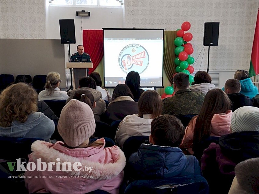На Кобринщине продолжается республиканская акция «День безопасности. Внимание всем!»