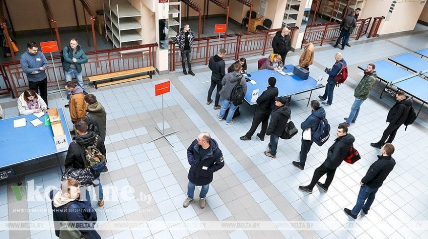 Сборы военнообязанных начались в Брестской области