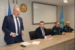 Семинар-совещание «Основы безопасности жизнедеятельности работников. Основы пожарной безопасности» для руководителей и специалистов в области охраны труда прошло на базе ПУ «Кобрингаз»