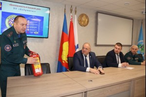 Семинар-совещание «Основы безопасности жизнедеятельности работников. Основы пожарной безопасности» для руководителей и специалистов в области охраны труда прошло на базе ПУ «Кобрингаз»