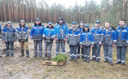 Филиал «Кобринское УМГ ОАО «Газпром трансгаз Беларусь» присоединился к республиканской добровольной акции «Аднавім лясы разам».