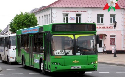 9 мая, в связи с проведением митинга, в Кобрине изменится схема движения автобусов