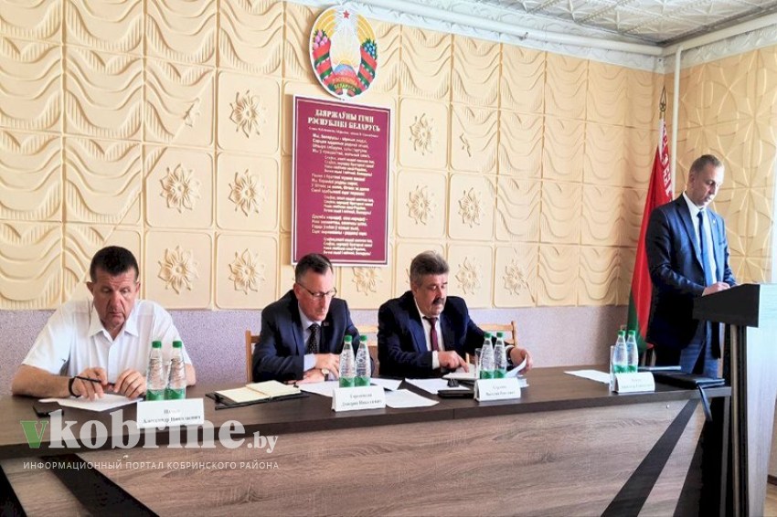 В Кобрине проводится совещание по вопросам выполнения комплекса мероприятий подпрограммы «Развитие мелиорации земель сельскохозяйственного назначения»