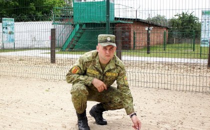 Уроженец Кобринщины Роман Парфенюк: «Служба - это престижно!»