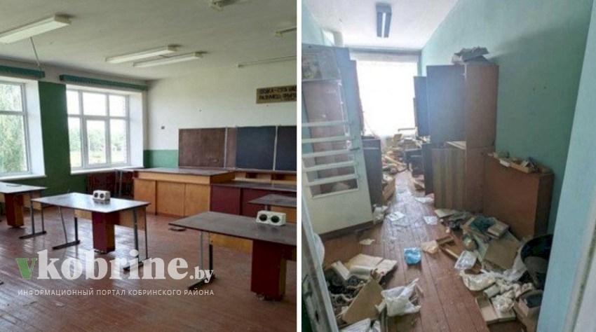 КГК: приняты меры по наведению порядка в здании бывшей школы в агрогородке Оса