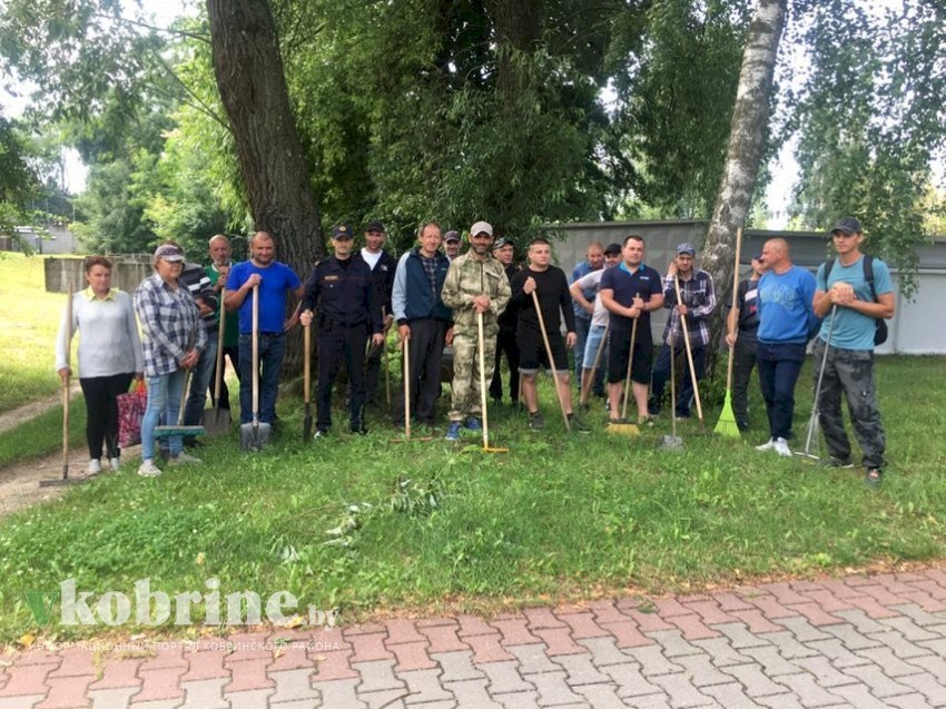 На Кобринщине продолжаются мероприятия направленные на вовлечение граждан, состоящих на учете в органах внутренних дел, в трудовую деятельность