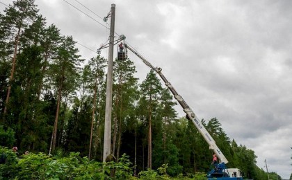 Минэнерго: за сутки электроснабжение нарушалось в 1917 населенных пунктах