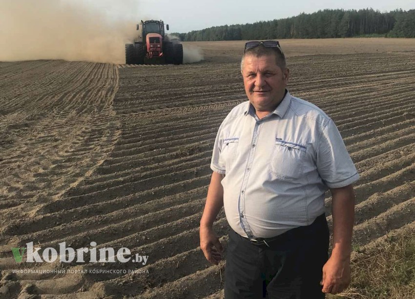 Лучший агроном района - Анатолий Добринец из ООО «Дружба-Агропроизводство»