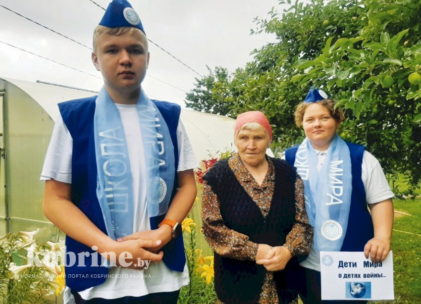 О судьбе Анны Колодич рассказали миротворцы из Киселевецкой средней школы