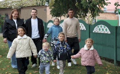 Счастье, умноженное на шесть. Орденом Матери награждена кобринчанка Оксана Злотник