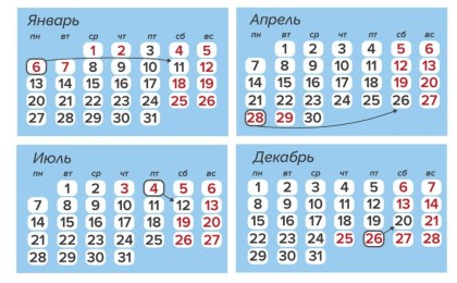 В Беларуси утвердили график переноса рабочих дней в 2025 г. 