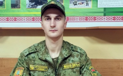 Пограничник Константин Гребенчук сделал свой выбор - защищать Родину