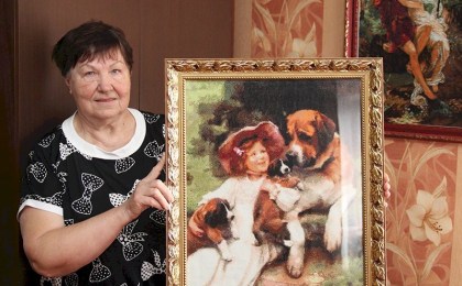 47 оттенков от Казимиры Мищук из деревни Октябрь