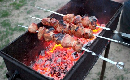 Где и как могут пожарить шашлык жители многоэтажных домов, рассказали в МЧС 