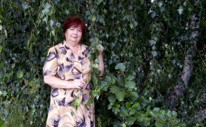 Истинная патриотка Кобринщины, поэтесса Надежда Момлик, отметила 75-летний юбилей