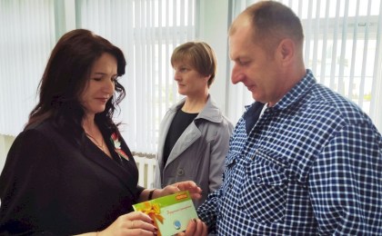 В агрогородке Ореховский чествовали работников села