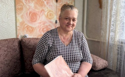 Татьяна Антончик из агрогородка Лука пишет о том, что диктует душа