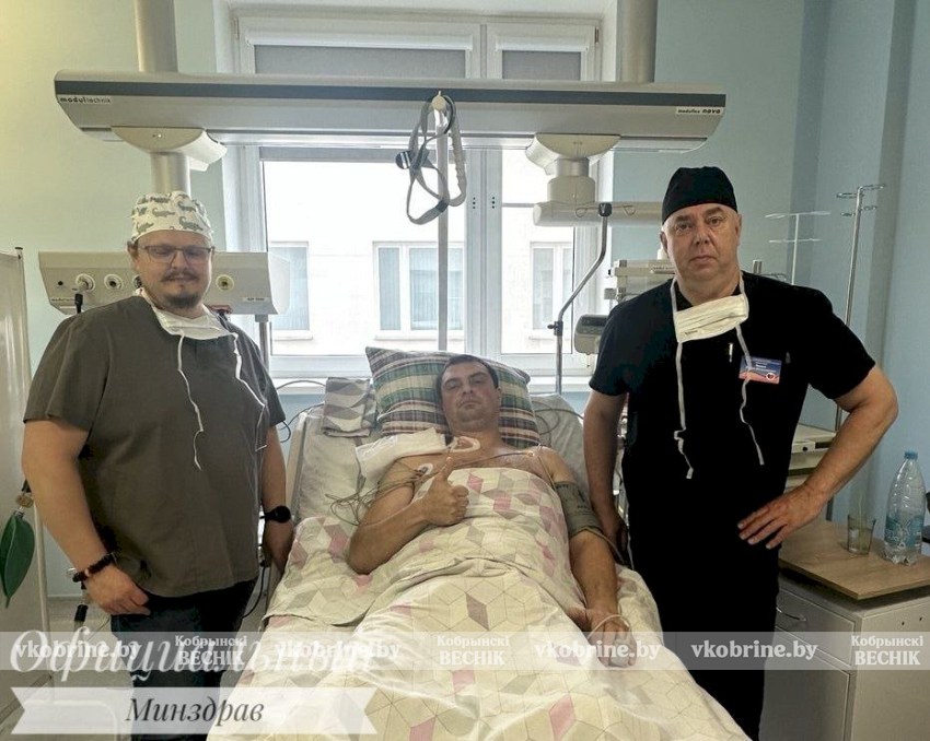 Уникальная операция впервые проведена в Беларуси - врачи спасли жизнь пациента