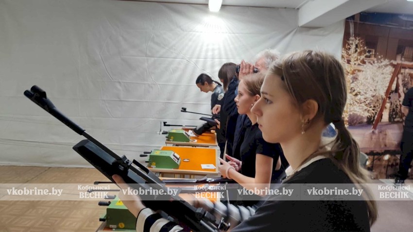 Лучшие стрелки учреждений образования Кобринского района показали свое мастерство 