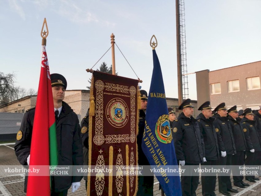 Современные условия для службы: открыли обновленное административное здание Кобринского отдела Департамента охраны 