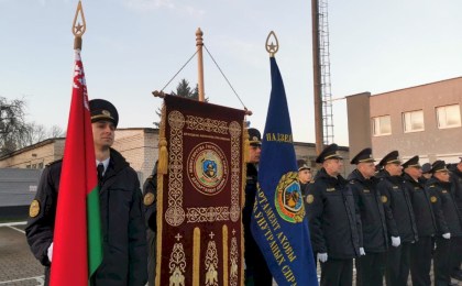 Современные условия для службы: открыли обновленное административное здание Кобринского отдела Департамента охраны 