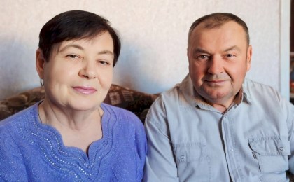 История любви длиною в 50 лет - семейное счастье Сергея и Александры Горошко из деревни Девятки