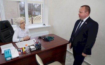 Рабочий визит сенатора Александра Пища на Кобринщину - на контроле решение важных вопросов