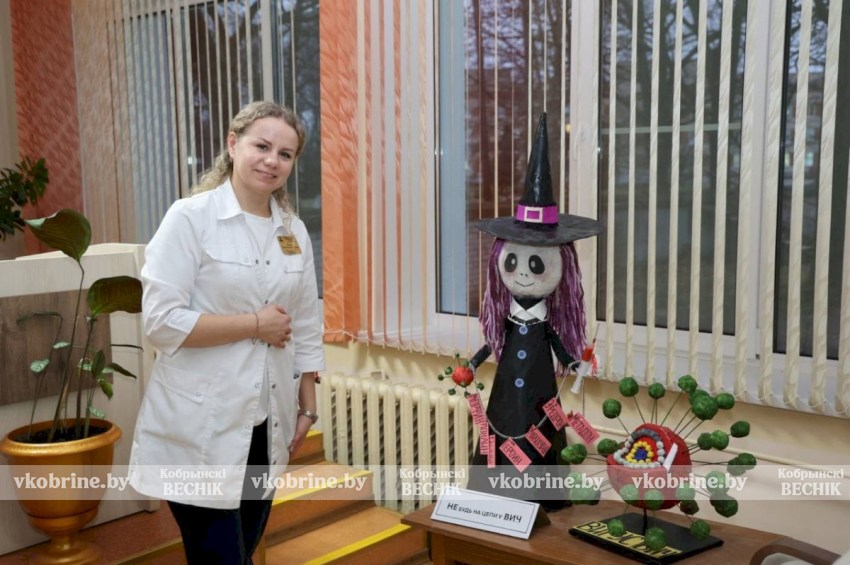 Знать, чтобы Жить - в Кобринской ЦРБ проходит смотр-конкурс творческих работ под девизом «Остановим ВИЧ вместе!»