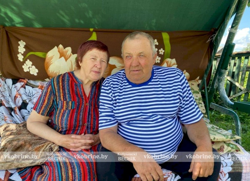 Яков и Анна Наумук из д. Еремичи - пример настоящей семьи, единство которой проверено временем