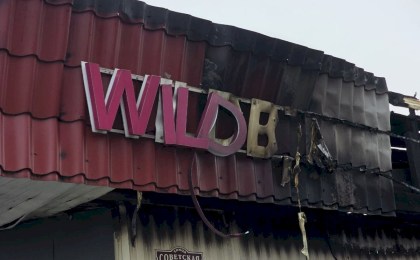 В Кобрине сгорел ПВЗ «Wildberries» (ВИДЕО)